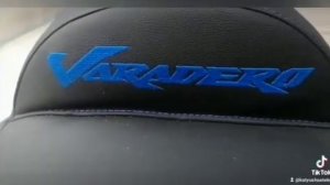 Моделирование и перетяжка сидения мотоцикла Honda Varadero