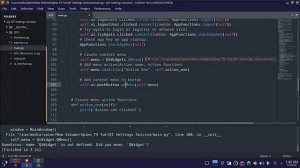Python GUI: Add context menu to QPushButton | QMenu | PyQt, PySide - Dropdown Menu