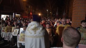 Праздник Святой Пасхи в Храме Пророка Божия Илии в Лесном