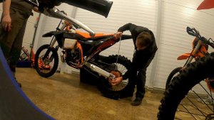 Сборка, настройка и тюнинг нового мотоцикла KTM EXC 300 TBI 2024 hard enduro. ЧАСТЬ 3