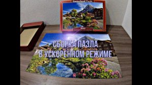 Сборка пазлов 500шт