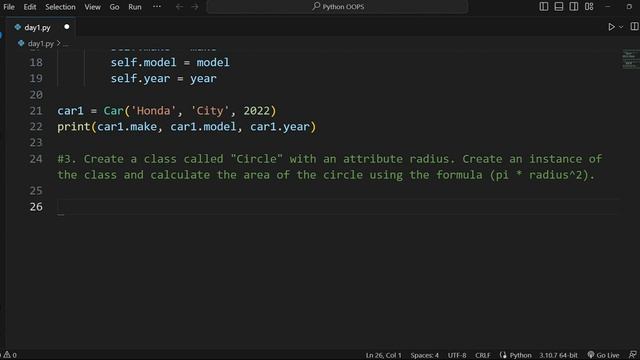 Master OOP Question-Solving with Python: Boost Your Programming Skills | DAY1 - Basic Question #day