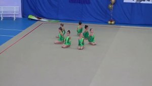 Мадонна. Эстетическая гимнастика. Категория 8-10 лет. Ноябрь, 2011г.