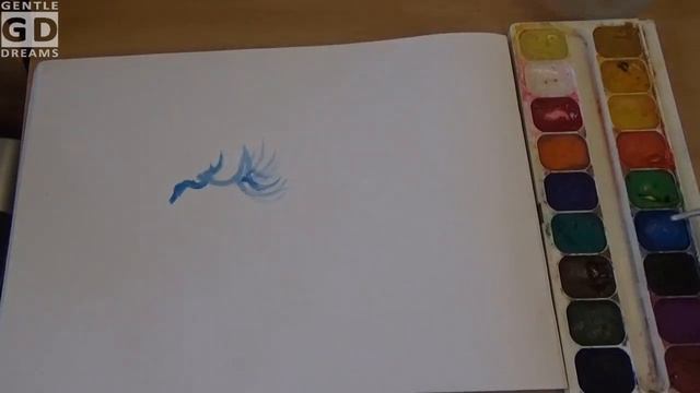 Акварельный АСМР/ Рисуем акварельными красками (АСМР рисование/ASMR drawing)