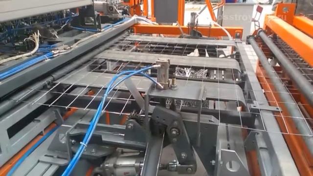 Автоматическая линия сварки рулонной сетки и ограждений серии WL
