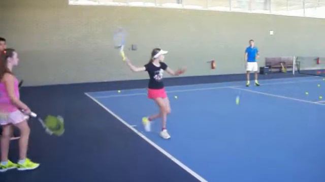 Тренировка по теннису смотреть онлайн