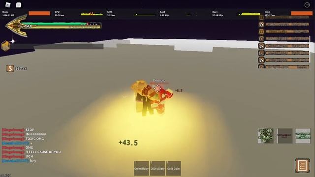 [YBA] Golden Spirit - The Golden Experience смотреть онлайн