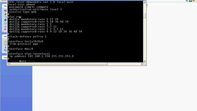 11- HP A-Series Comware 5 Desktop Simulator, web interface смотреть онлайн