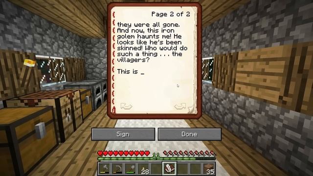 Skinned Iron Golem - MINECRAFT CREEPYPASTA смотреть онлайн