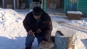 ЯКУТСКИЙ НОЖ, практика применения эвенкийского ножа