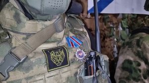 Добровольцам приморского отряда «Тигр» вручили государственные награды в зоне СВО.