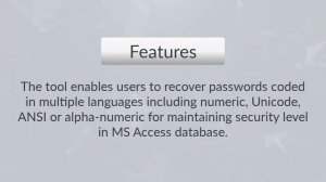 SysInfo Tools Access Password Recovery Tool