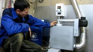 Дешёвая печь на отработке 89273481690