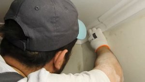 Как подрезать сводить углы галтели? Потолочный Плинтус Багет