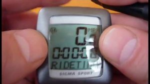 Sigma Sport Bicycle Computer - How to Set Wheel Size