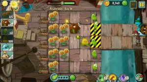 Pirate Seas Day 16 - Plants vs Zombie 2 Walkthrough