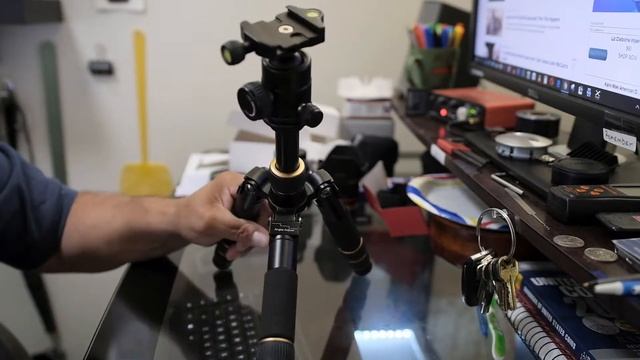 Came TV Q166A table top mini tripod смотреть онлайн