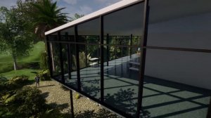 Casa de Vidro Lina Bo Bardi - Modelado Digital