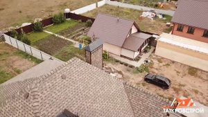 Монтаж гибкой двухслойной черепицы Shinglas в п. Большая Шильна