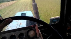 Косим сено на МТЗ-80 роторной косаркой