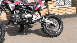 Питбайк BSE PH10-125 в расцветке АК47 17"/14". Обзор.