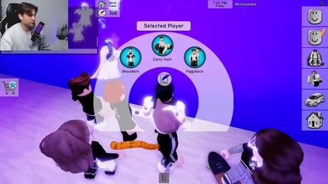 Читаю стихи подписчикам! Истории в Брукхейвен РП Роблокс (Brookhaven RP Roblox) смотреть онлайн