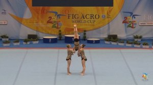 FIG ACRO - Моркянская А., Бринза С., Гаврилюк С. - Болгария, София - 23.04.2021г.