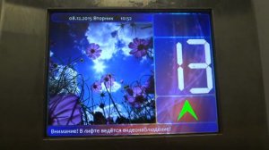 Электрический лифт V=1 м-с, грузоподьемность 400 кг (1267)