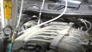 VW Touareg раскоксовка и промывка с использованием автохимии MiaNox/