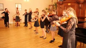 Ансамбль скрипачей, 3 - 7 классы, Б. Дваренас "Вальс счастья"