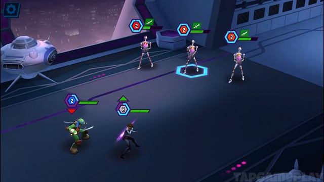 Teenage Mutant Ninja Turtles: Legends - Gameplay Walkthrough Part 1 - Chapter 1: Stages 1-3 (iOS) смотреть онлайн