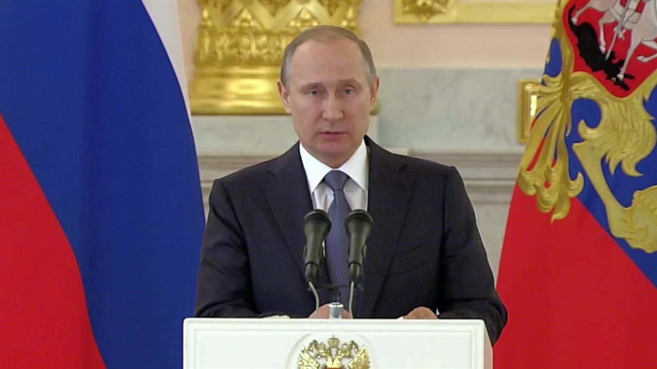 Владимир Путин принял верительные грамоты у 16 послов иностранных государств