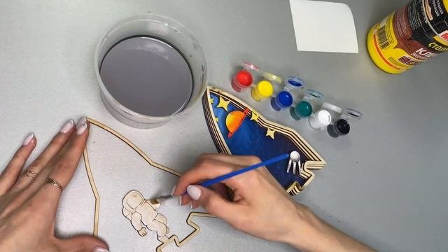 ДЕРЕВЯННАЯ 3D РАСКРАСКА