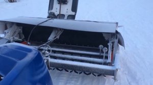 Подготовка лыжной трассы