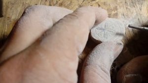 Резьба по камню Как вырезать Хризму из камня