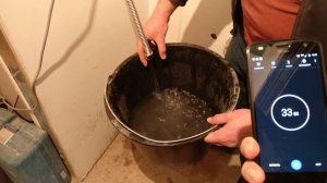 Испытания газового проточного водонагревателя (колонки) Rinnai