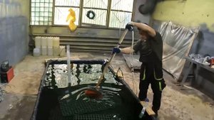 Пассивация и очистка очень грязных решеток из нержавеющей стали для Курской АЭС