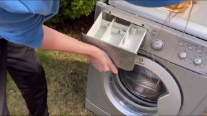 Indesit IWC61651 || One of the best washing machine destructions? (with friends + bonus clips + ad)