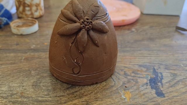 Мастер-класс - "Колокольчик из глины"