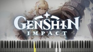 We Will Be Reunited / Lumine & Aether (Genshin Impact) - Synthesia / КАВЕР НА ПИАНИНО