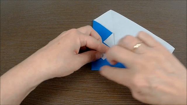 Как сделать конверт из бумаги оригами. Origami envelope. 摺紙信封. 折り紙封筒 смотреть онлайн