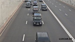 Самый дорогой свадебный кортеж в Нур-Султане (Астане)