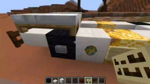 Minecraft | How to build a Sheriff's Police Car | Tutorial