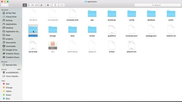02 - The Laravel File Structure