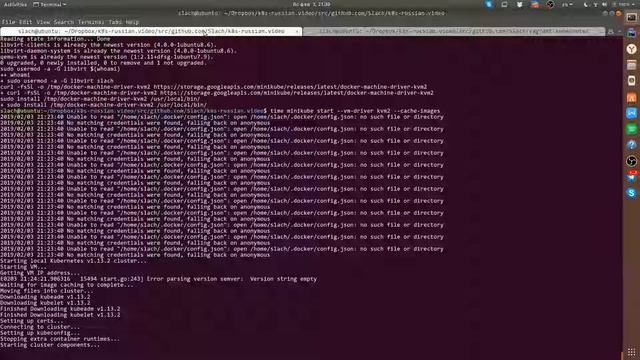 Kubernetes по-русски: minikube, kind, kubeadm-dind-cluster под Ubuntu смотреть онлайн