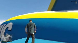 GTA V #Можно ли подпалить дирижабль???