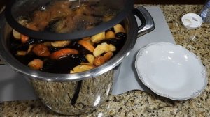 УЗВАР Традиционный Старинный  Рождественский напиток без сахара  из сухофруктов. Взвар,