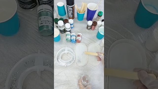 Мастер-класс перламутровые красители для эпоксидной смолы и гипса
