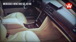 1992 Mercedes-Benz 600 SEL w140 the long wheelbase S-class