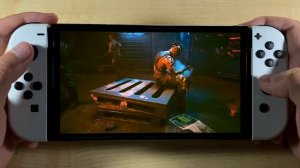 Cyberpunk 2077 Update 2.0 | Nintendo Switch Oled Gameplay | Remote Play